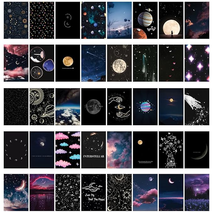 Selenophile Stars and Moon Posters